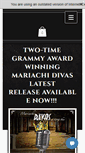 Mobile Screenshot of mariachidivas.com